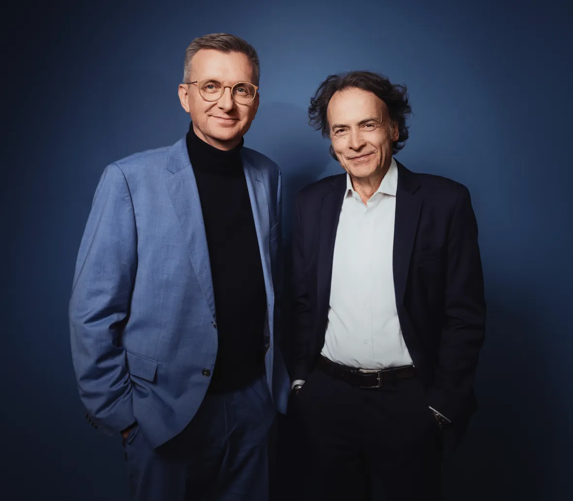 Giovanni di Lorenzo und Jochen Wegner, Chefredakteure der ZEIT